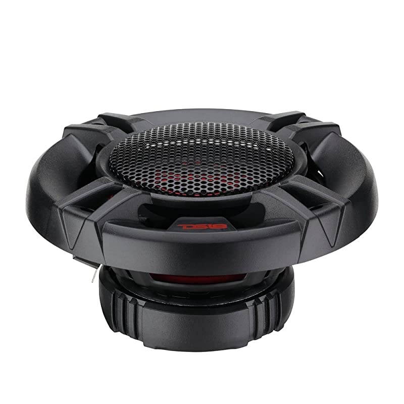 GEN-X4 Coaxial Speaker - 4", 2-Way, 120W Max, 40W RMS, Black Paper Cone, Mylar Dome Tweeter, 4 Ohms - Clarity Unparalled by Other Speakers in Their Class (2 Speakers)
