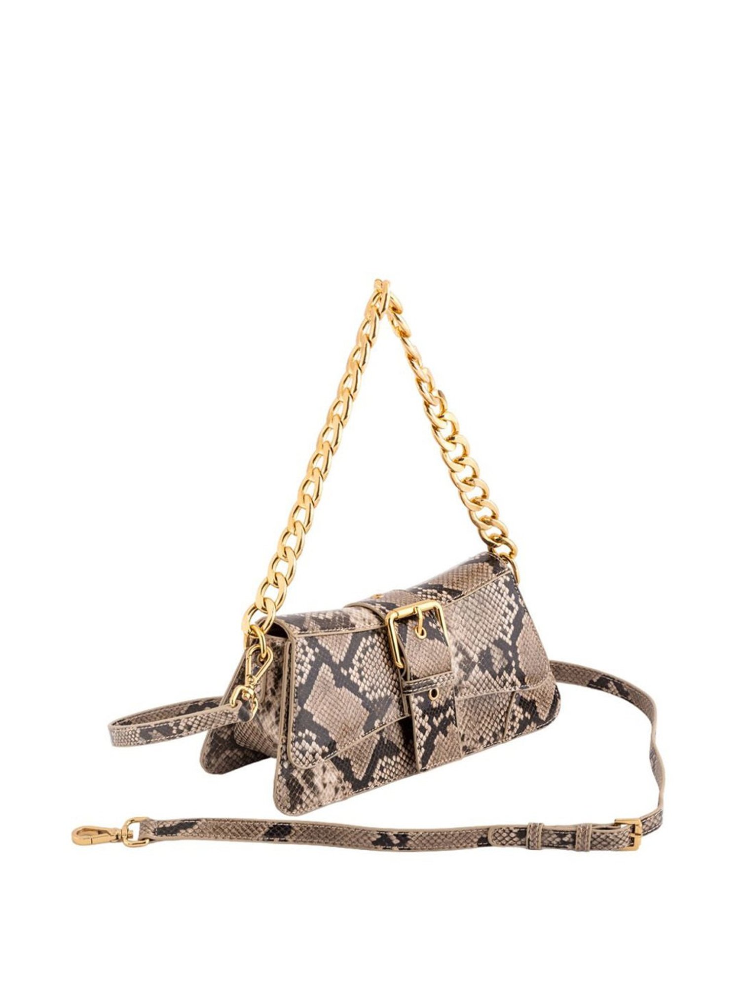 Carpisa Fanciful V2 Beige Faux Leather Textured Sling Handbag