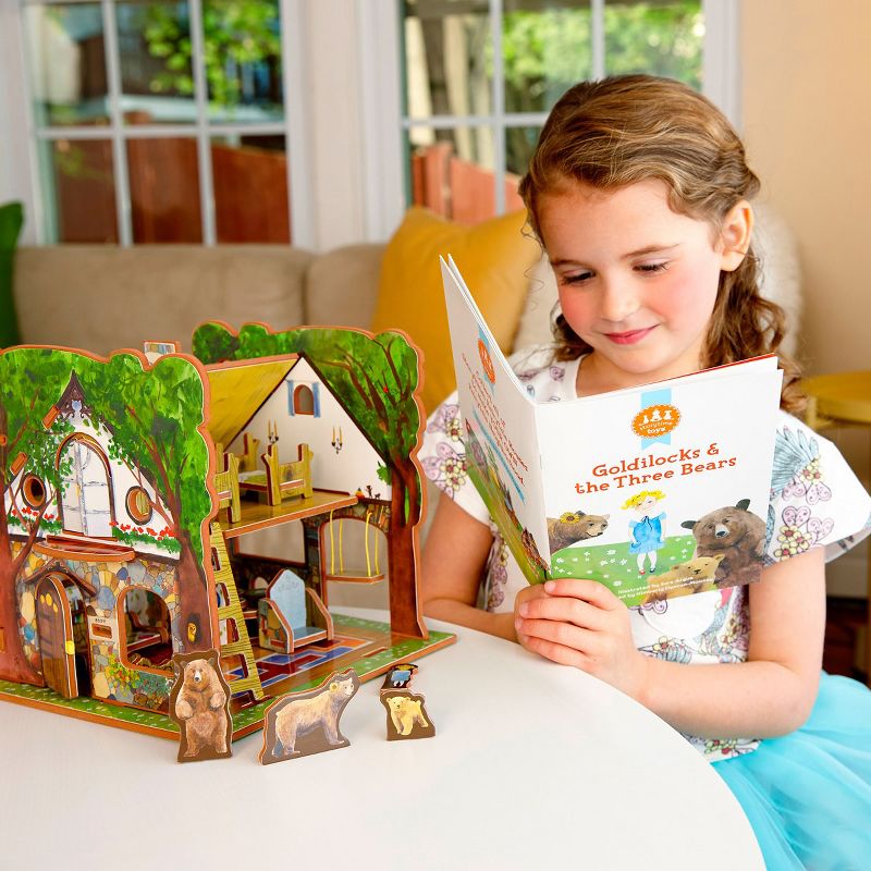 Storytime Toys Goldilocks and the Three Bears 3D Puzzle - Book and Toy Set