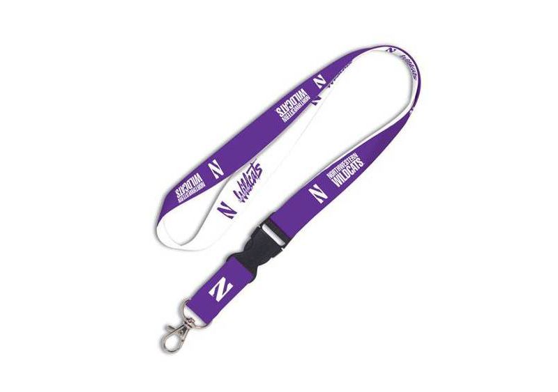 NCAA Northwestern Wildcats Logo Lanyard