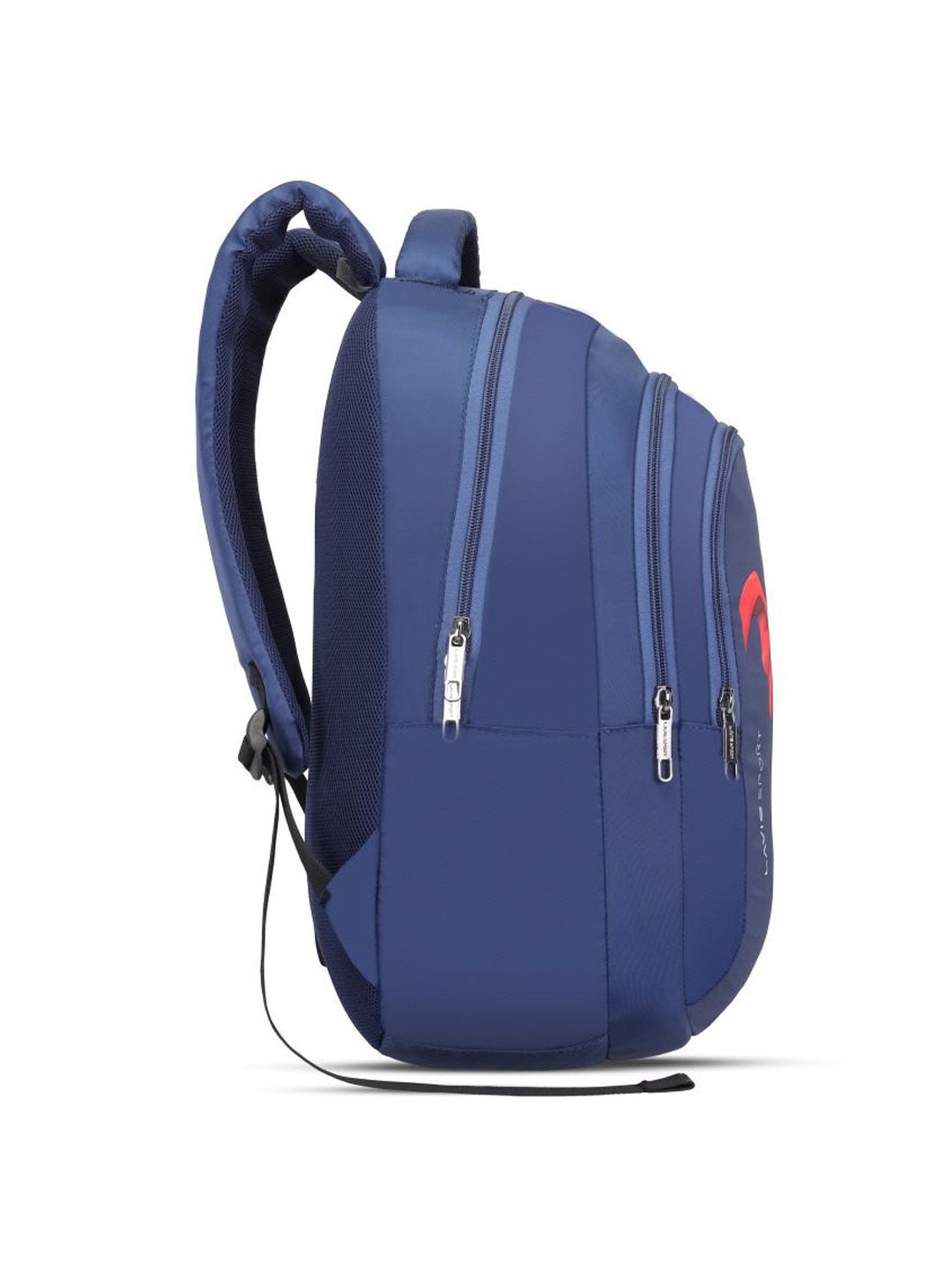 Lavie Sport Superman Ace Navy Polyester Printed Laptop Backpack - 26 Ltrs