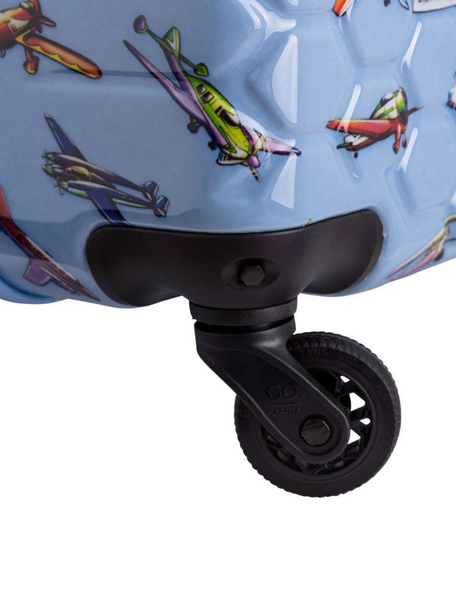 CARPISA 4 Wheel Blue Medium Hard Cabin Trolley - 42 cm