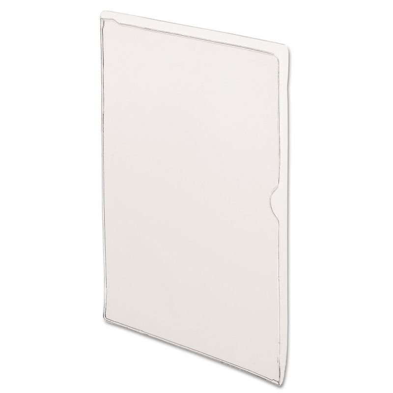 Pendaflex CopyGard Heavy-Gauge Organizers Jacket Letter Vinyl Clear 25/Box 62004