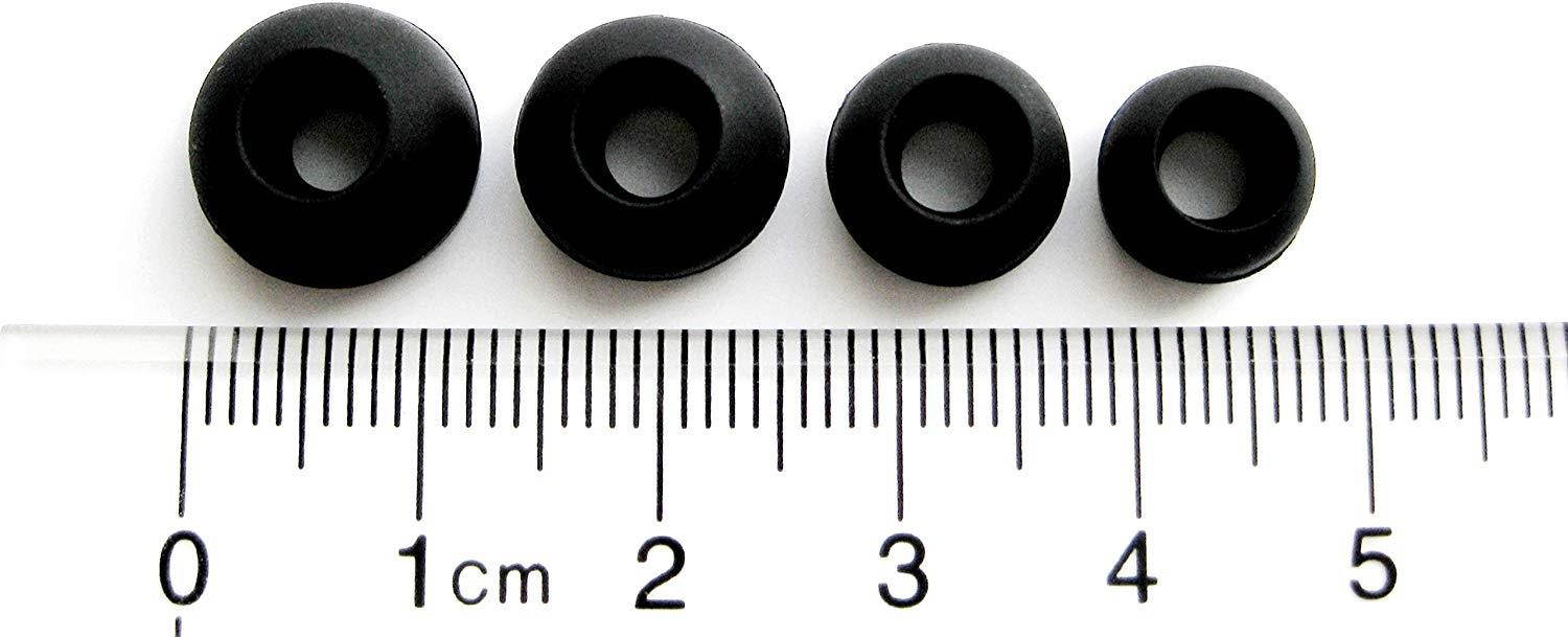 16pcs (B-4sz) Replacement Earbuds Eartips Adapters Compatible with Linklike Fly 9 Sport Quad Drivers Earphones Headphones