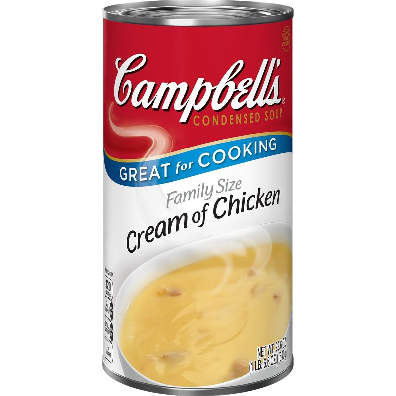 Campbell&#39;s Condensed Family Size Cream of Chicken Soup 22.6oz
