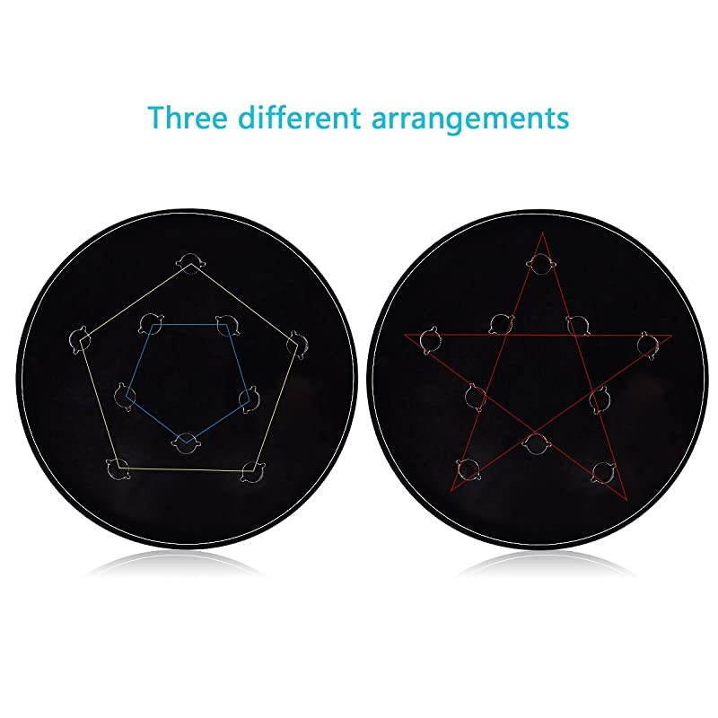 Headshell Cartridge Keeper Phono Shell Case Acrylic Box Turntable Record Player Stylus Holder (Round)