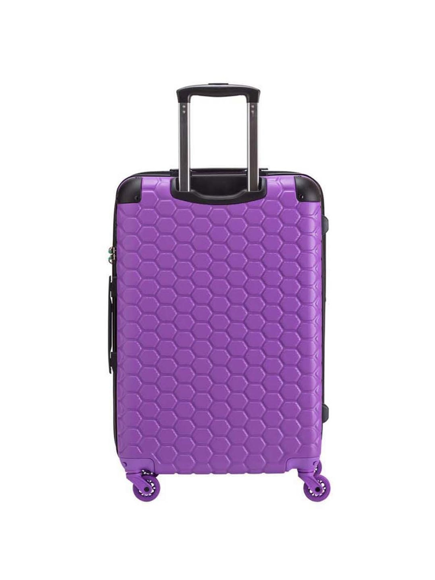 CARPISA 4 Wheel Violet Medium Hard Cabin Trolley - 42 cm