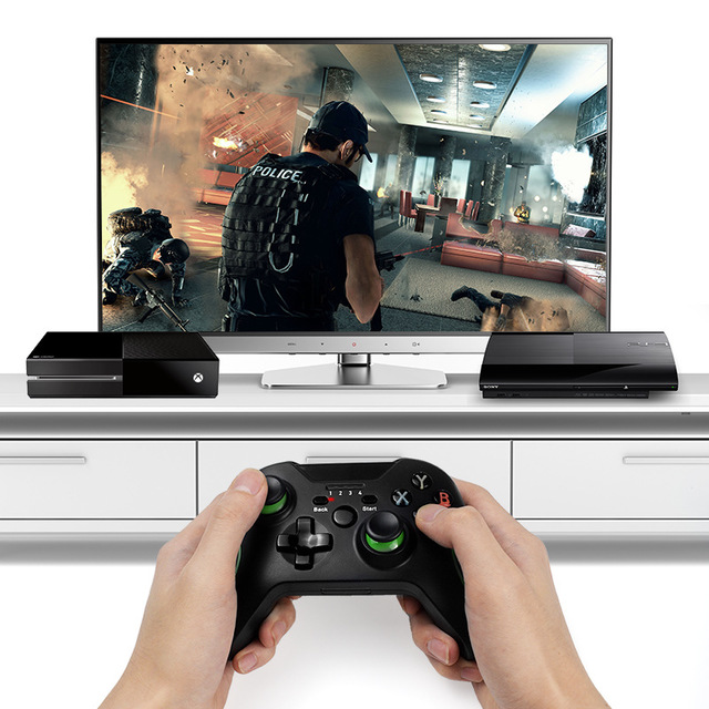 Yismart 6 in 1 Game Controllers Xbox One Controllers 2.4G Wireless Controller PS3 PC Android Mobile Gaming Controller