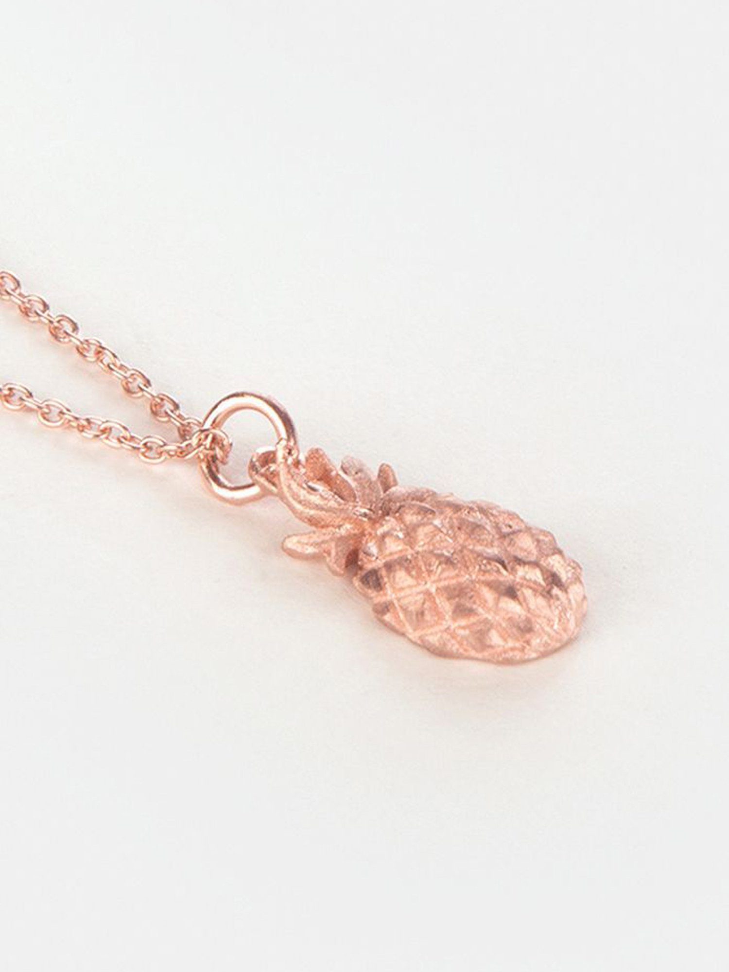 Shaya 92.5 Sterling Silver Eternal Hostess Pineapple Charm Necklace for Women