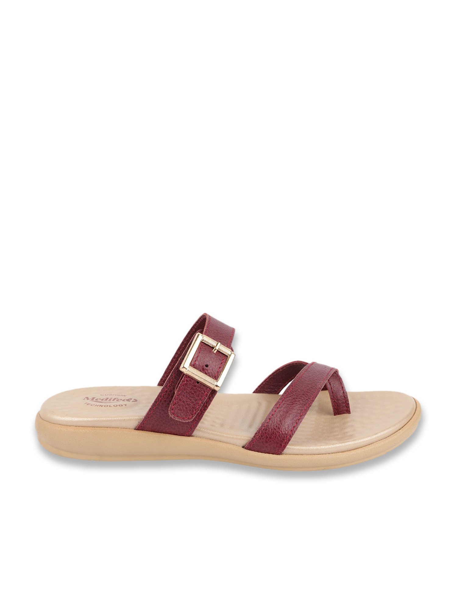 MediFeet Women's Cherry Toe Ring Sandals