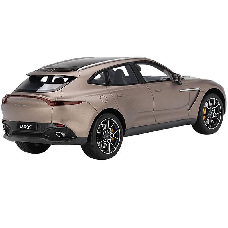 Aston Martin DBX Satin Solar Bronze with Black Top 1/18 Model Car by Top Speed