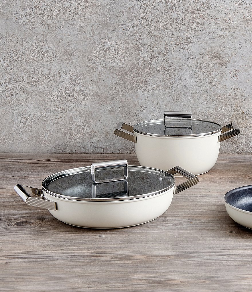 Smeg 50s Retro Style Nonstick 5-Quart Casserole w/Lid