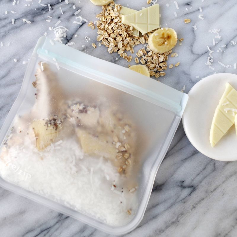 (re)zip Leak-proof Clear Essential Storage Bag - 4ct