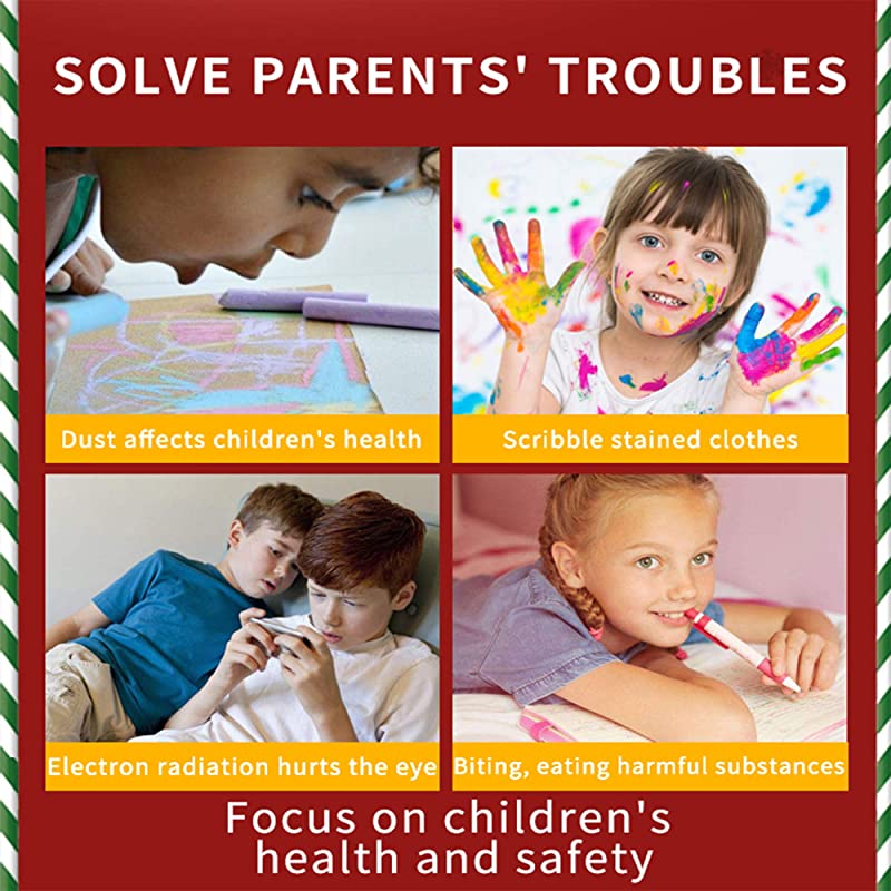 LCD Writing Tablet for Birthday GiftKids Toy 85 Inch Colorful LCD Writing Tablet Electronic Writings Pads Drawing Gifts for Kids Office Blackboard Erase Button Lock IncludedRedMc