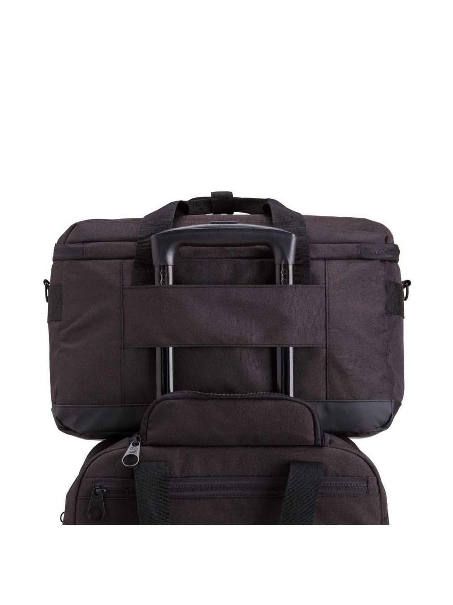 CARPISA Black Large Duffle Bag