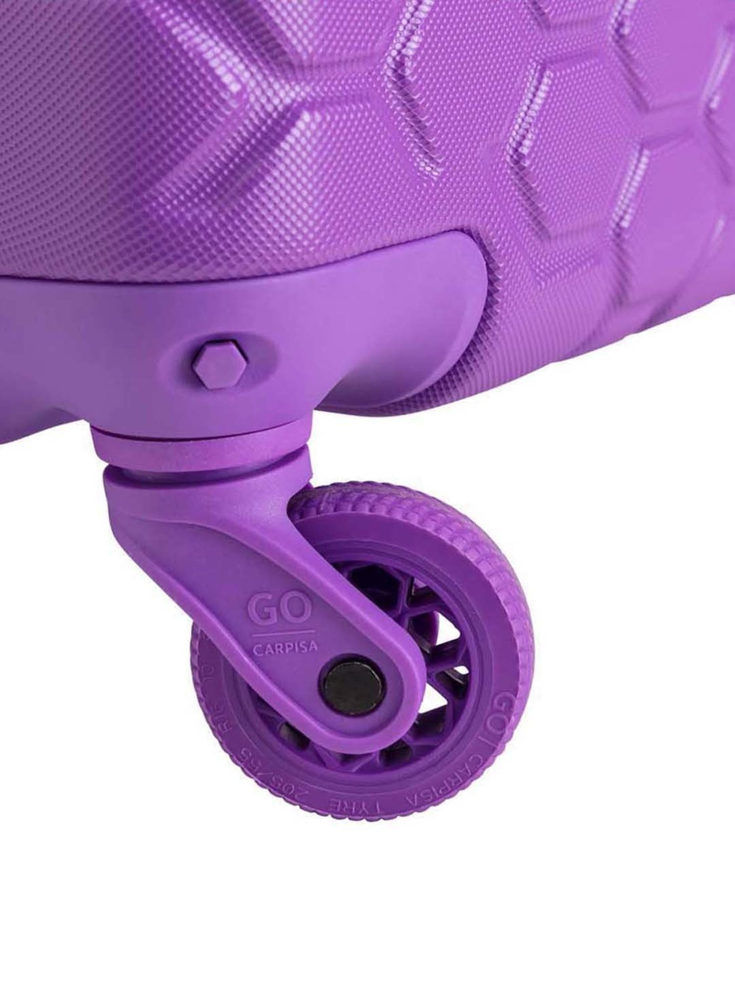 CARPISA 4 Wheel Violet Medium Hard Cabin Trolley - 42 cm
