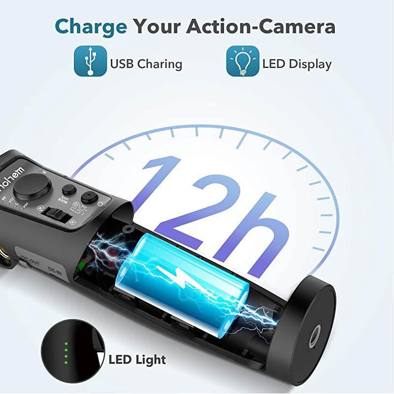 3Axis Gimbal Stabilizer for GoPro 8 Action Camera Handheld Gimbal Tripod Mount SplashProof Wireless Control for Gopro Hero 876543 Osmo ActionSJ CAMYI CamSony RX0  iSteady Pro3