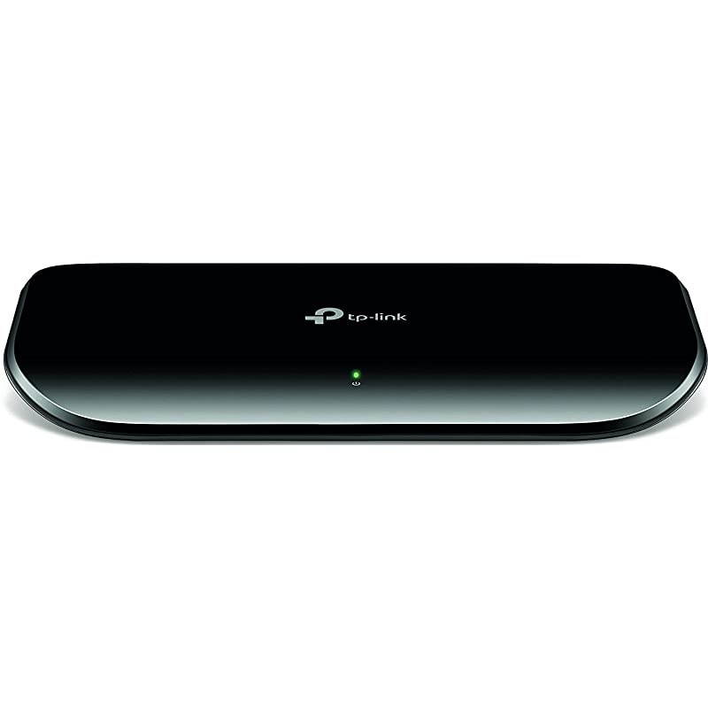 5 Port Gigabit Ethernet Network Switch | Ethernet Splitter | PlugandPlay | Traffic Optimization | Unmanaged TLSG1005DBlack