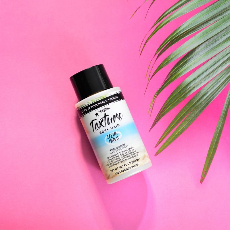 Sexy Hair Texture Clean Wave Shampoo - 10.1 fl oz