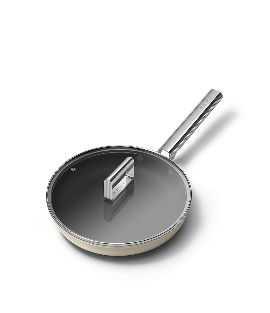 Smeg 50s Retro style Nonstick 10#double; Frying Pan