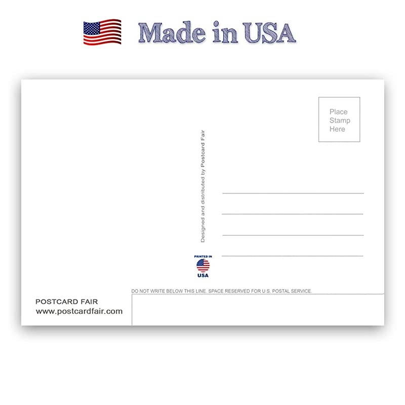 FACTS postcard set of 20 Post card variety pack with trivia and fact theme postcards Made in USA