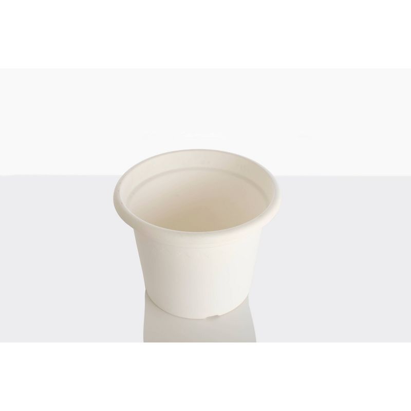 14.75&#34; x 19.5&#34; Indoor/Outdoor Resin Geo Planter White - Alfresco Home LLC