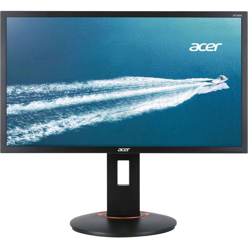 Acer 24" Widescreen LCD Monitor Display Full HD 1920 x 1080 1 ms TN Film|XF240H - Manufacturer Refurbished