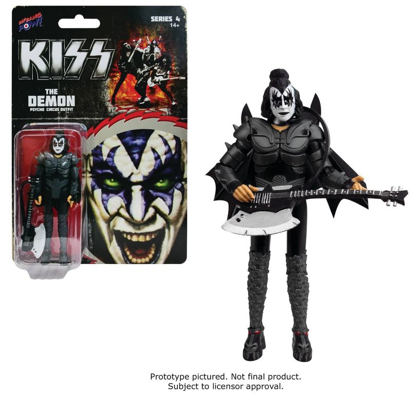 KISS Psycho Circus The Demon 3 3/4&#34; Action Figure (SDCC 2020 Debut)