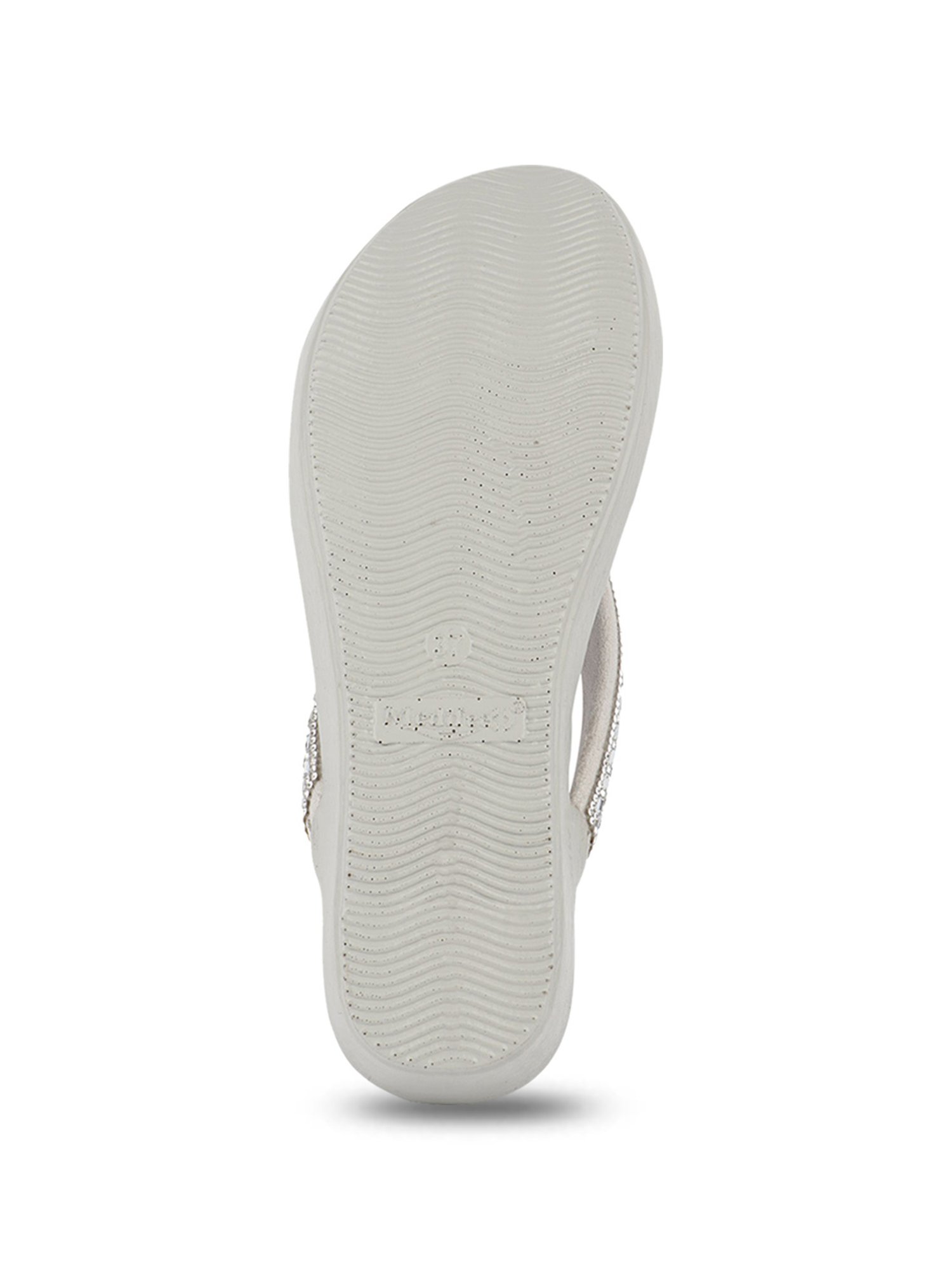 MediFeet Women's Grey Thong Wedges