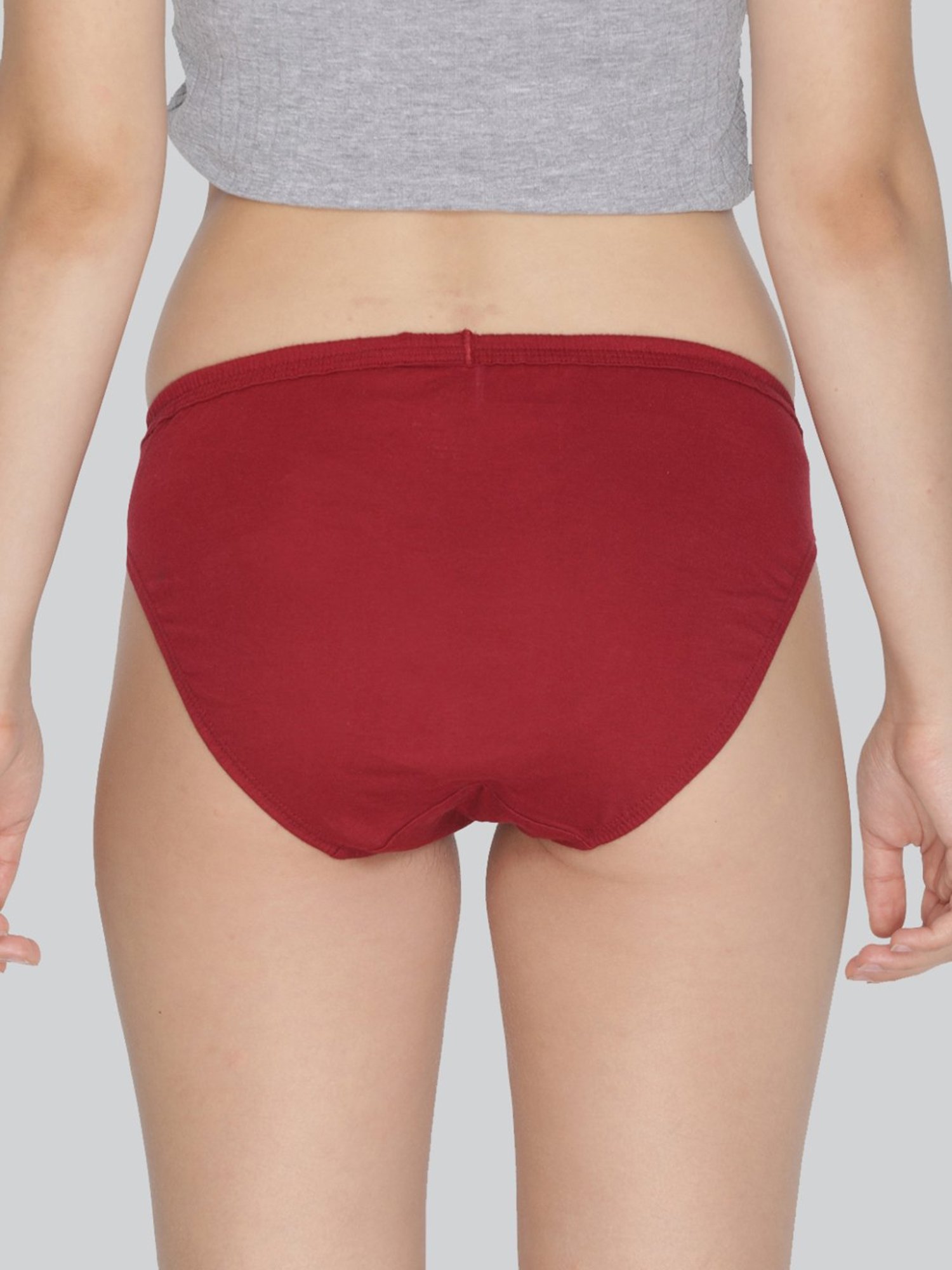 Lyra Assorted Color Cotton Bikini Panties - Pack Of 4