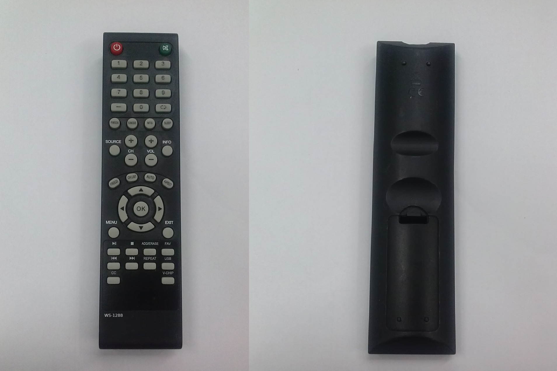 New Replacement TV Remote Control For Element / Seiki / Proscan WS-1288