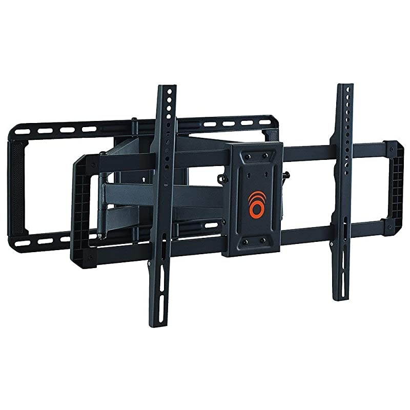 Full Motion Articulating TV Wall Mount Bracket for 42quot85quot TVs Easy to Install On 16quot 18quot or 24quot Studs and Features Smooth Articulation Swivel Tilt EGLF2