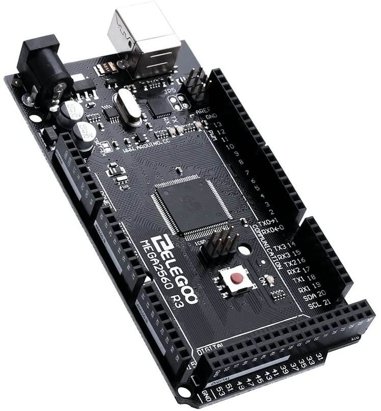 ELEGOO MEGA 2560 R3 Board ATmega2560 ATMEGA16U2 + USB Cable Compatible with Arduino IDE, RoHS Compliant