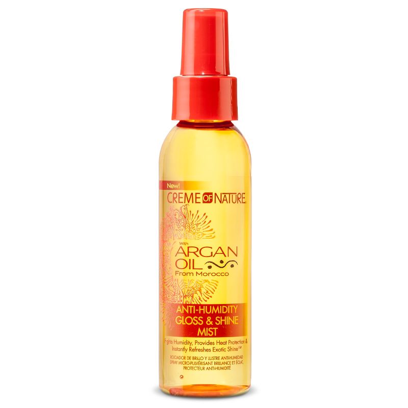 Creme of Nature Argan Oil Anti-Humidity Gloss & Shine Mist Hair Glosses - 4oz