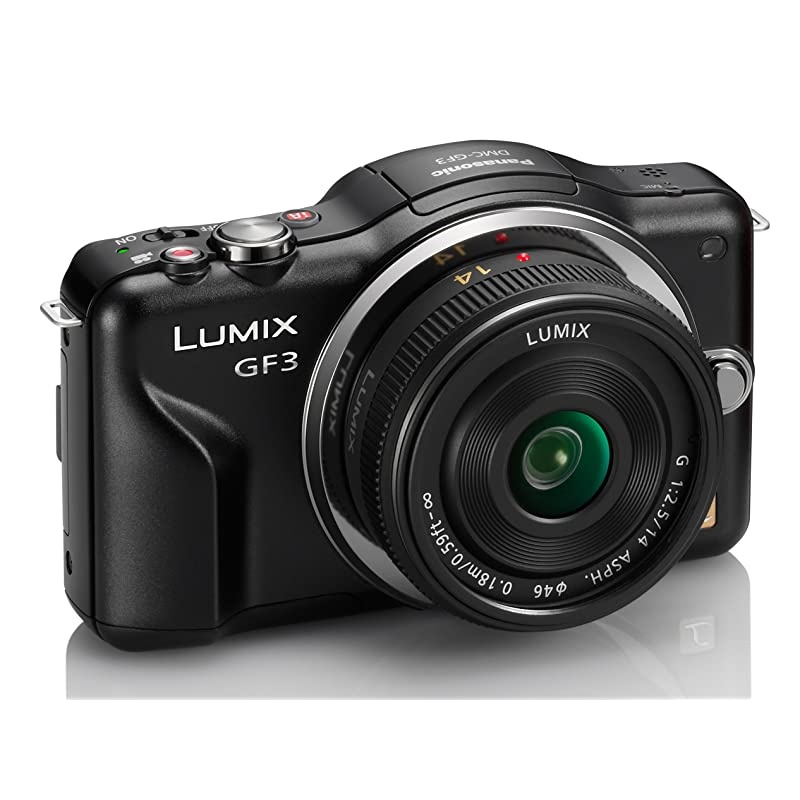 Lumix DMC-GF3CK Kit 12.1 MP Digital Camera with 14mm Pancake Lens