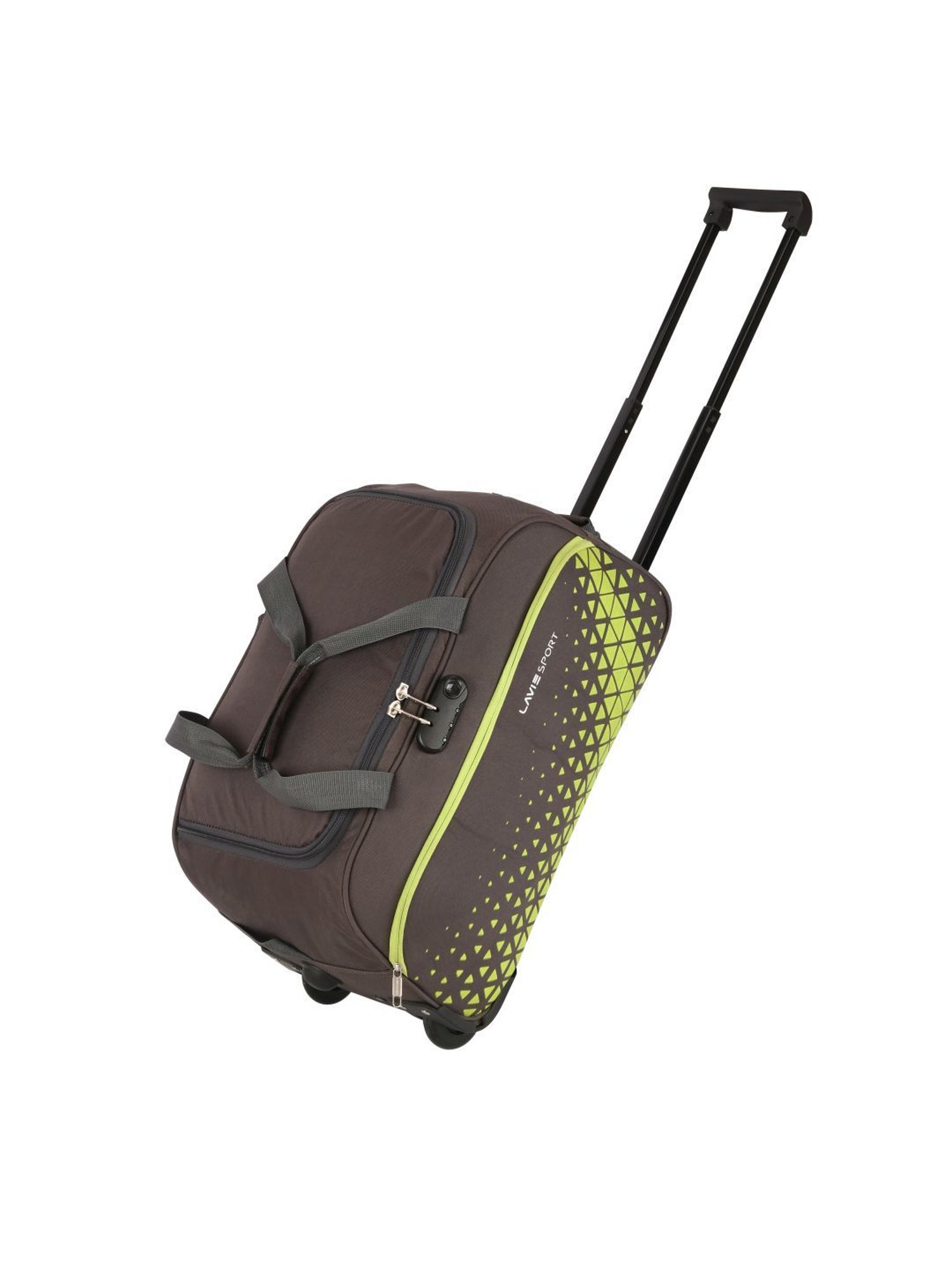 LAVIE SPORT Grey Printed Duffle Bag