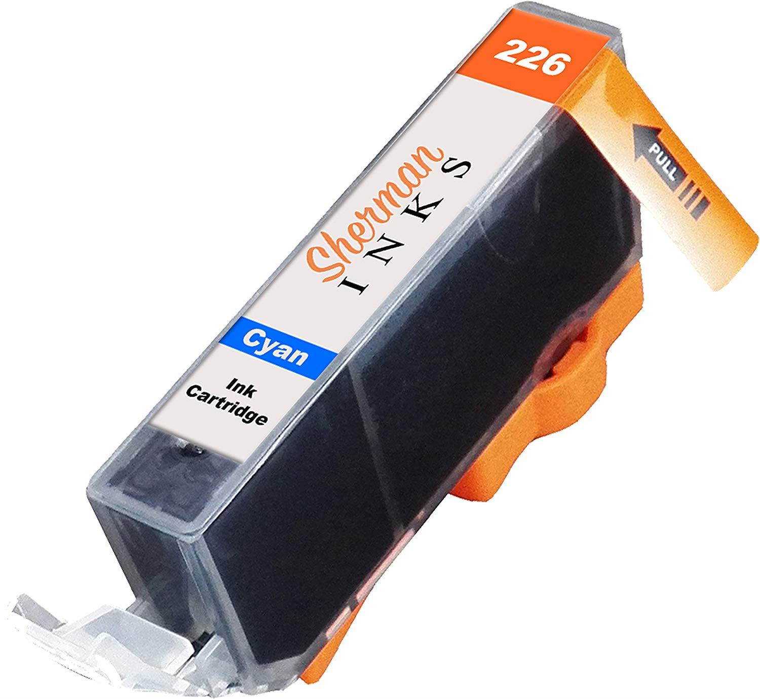 Sherman Replacement Ink Cartridge 18 Pack with Gray CLI-226 226 PGI-225 225 for Printer: Canon PIXMA MG6120 PIXMA MG6220 PIXMA MG8120 PIXMA MG8120B PIXMA MG8220