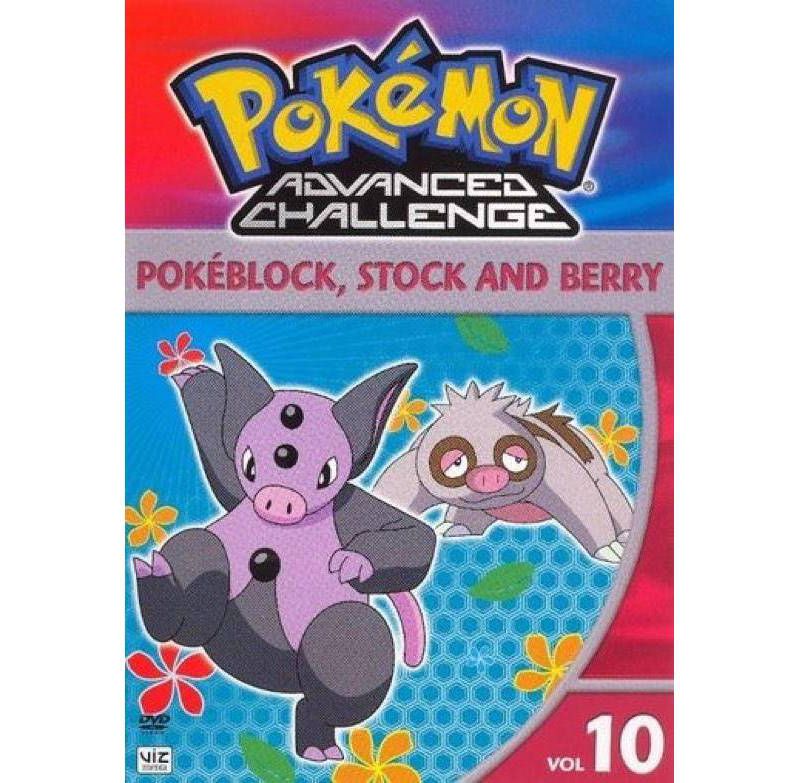 Pokemon Advanced Challenge Volume 10: Pokeblock, Stock & Berry (DVD)(2006)