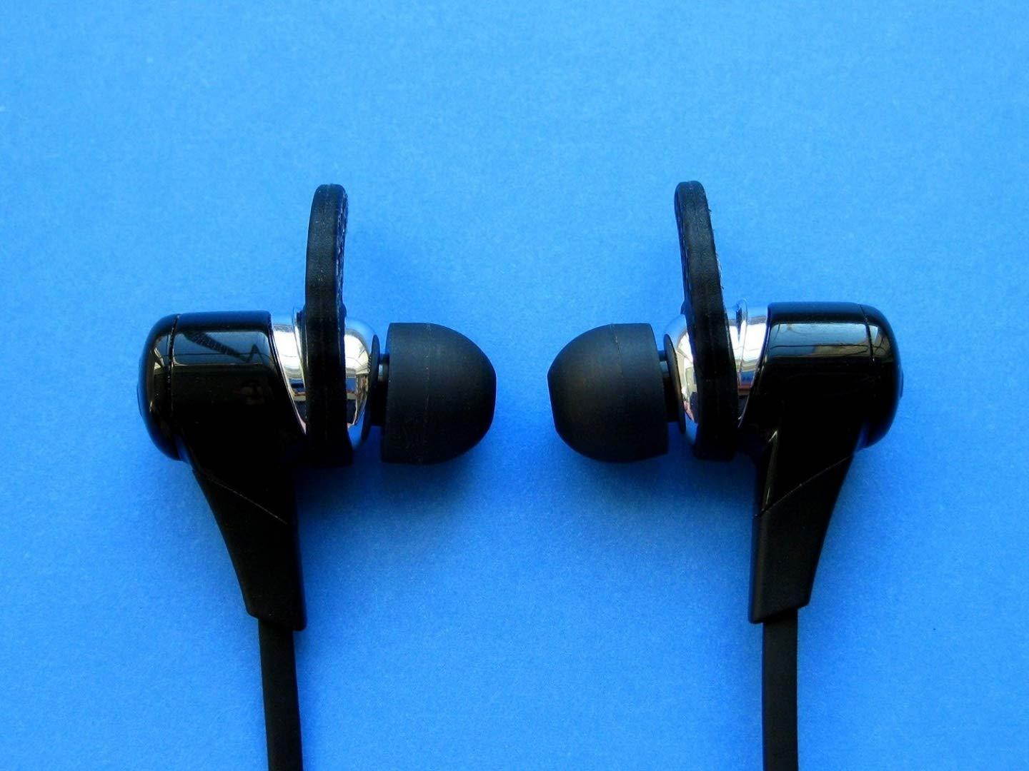 8pcs (B)- Large (L) Replacement Earbuds Eartips Set for Jaybird Bluebuds X Premium Bluetooth In Ear Earphones/Headphones