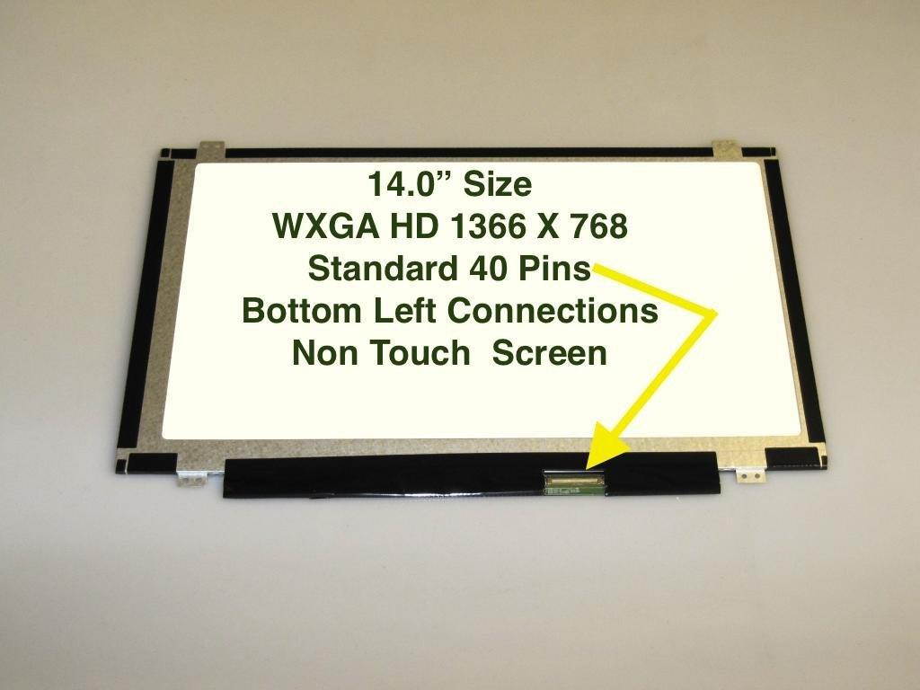 HANNSTAR HB140WX1-300 14.0" WXGA HD SLIM LCD LED Display Screen