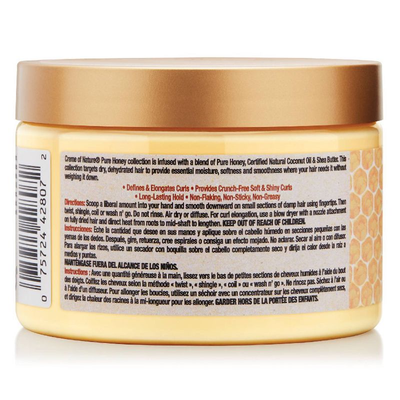 Cream of Nature Pure Honey Moisture Whip Twisting Cream - 11.5oz