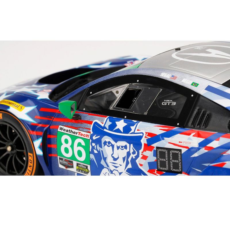 Acura NSX GT3 #86 "Uncle Sam" IMSA Championship Watkins Glen (2017) 1/18 Model Car by Top Speed