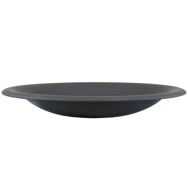 Sunnydaze Outdoor Camping or Backyard Replacement Round Steel with Heat-Resistant Paint Finish Fire Pit Bowl - 32" - Black