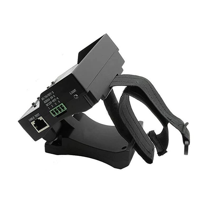 Handheld 43quot TFT LCD Audio Video Security CCTV Analog Camera Tester 12V Output RJ45 Cable Test Monitor