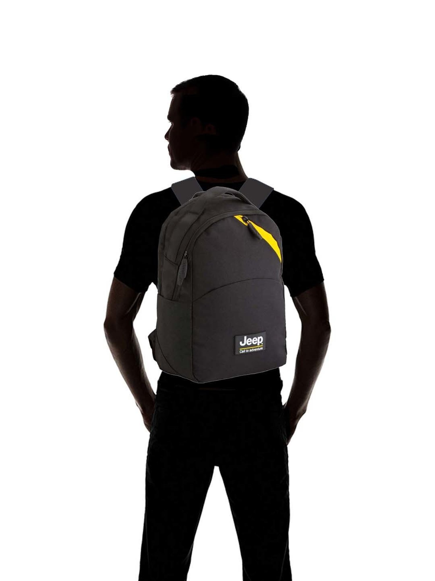 CARPISA Black Medium Laptop Backpack