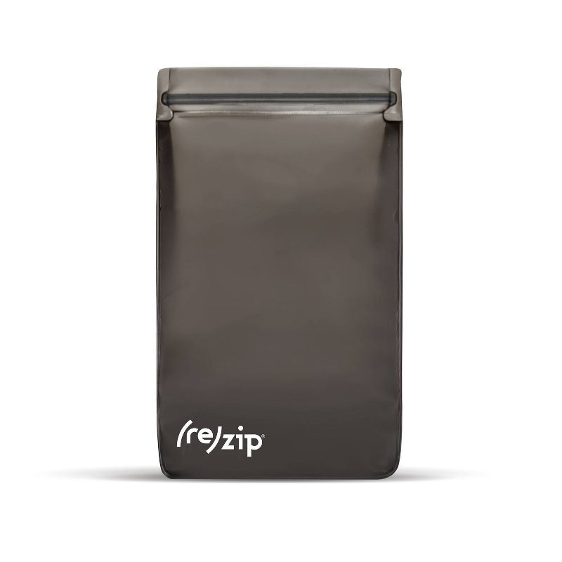 (re)zip Stand Up Tall Leakproof Storage Bag - Gray - 2pk