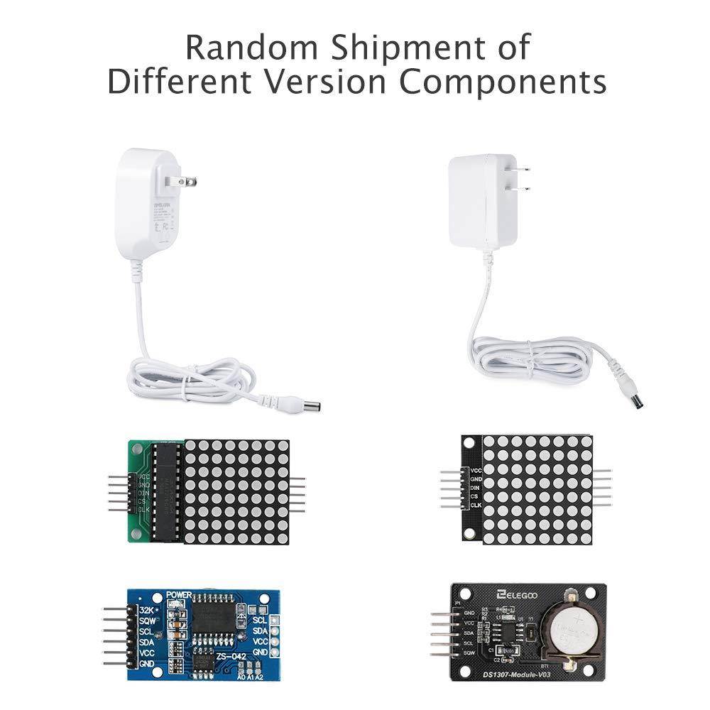 Elegoo For Arduino UNO R3 Project Most Complete Starter Kit w/ Tutorial for  MEGA2560 UNO NANO (63 Items)