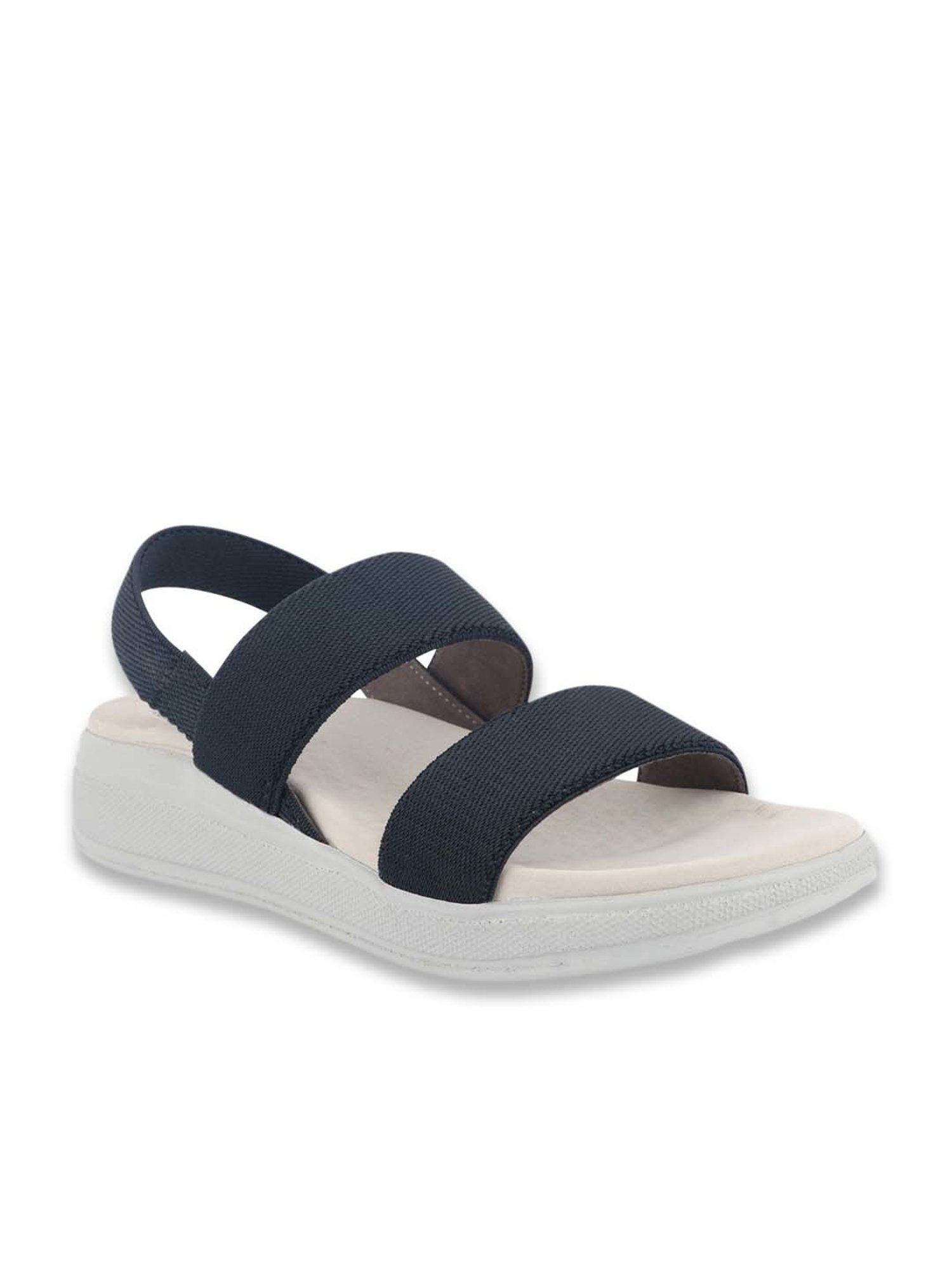 MediFeet Women's Black Sling Back Wedges