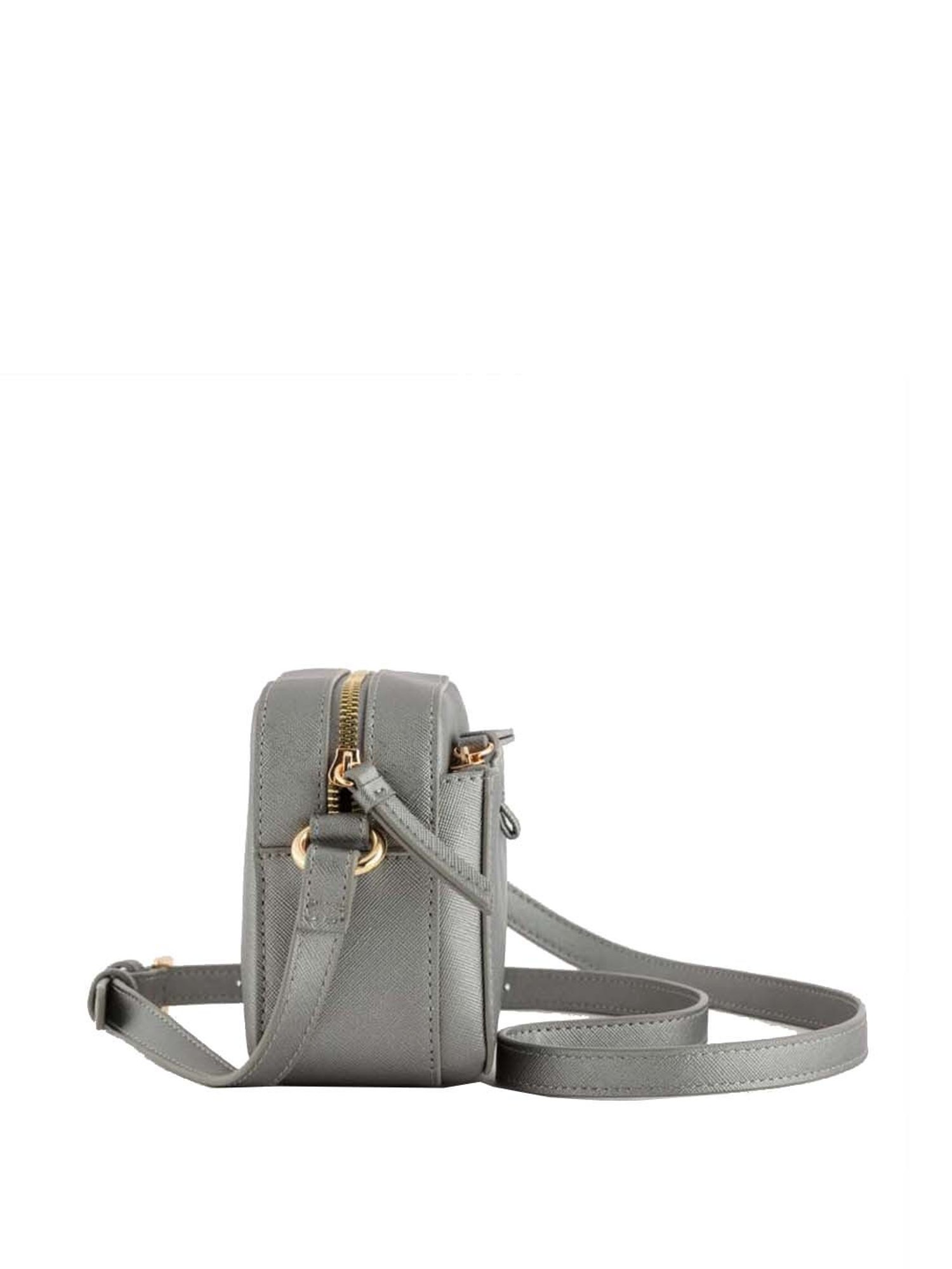 CARPISA Grey Solid Medium Sling Handbag