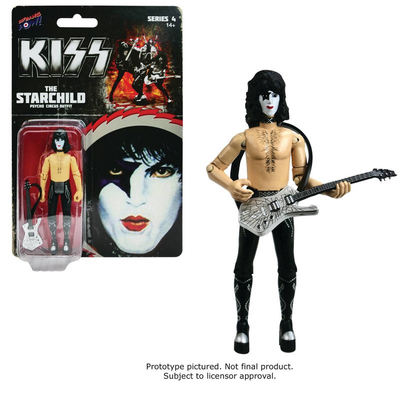 KISS Psycho Circus The Starchild 3 3/4&#34;  Action Figure (SDCC 2020 Debut)